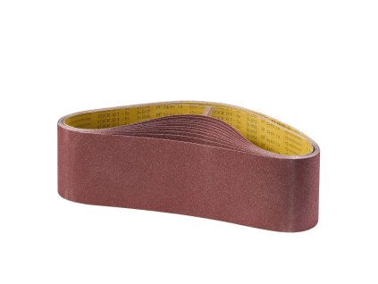 Brúsne pásy 152mm×1219mm, 10 ks, zrno 80, oxid hlinitý na drevo a kovy
