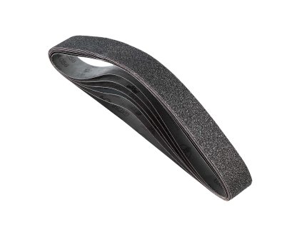 Brúsne pásy 50mm × 1066mm, 6 ks, zrnitosti 36–120, karbid kremíka