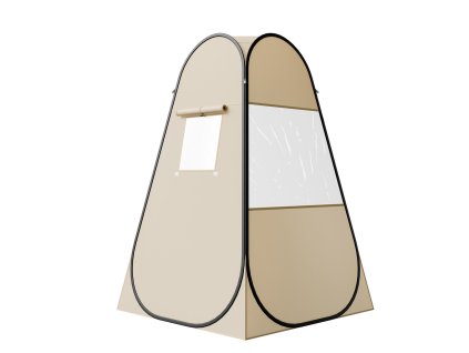 Bublinkový stan 1.2×1.2 m pre 1 osobu, nepremokavý s podložkou