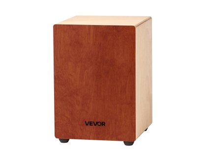 Cajon s vnútornými gitarovými strunami, brezové drevo, 305×305×430 mm