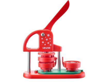 Lis na výrobu odznakov 58 mm, 100 dielov, rezák, imbusy, rukoväť