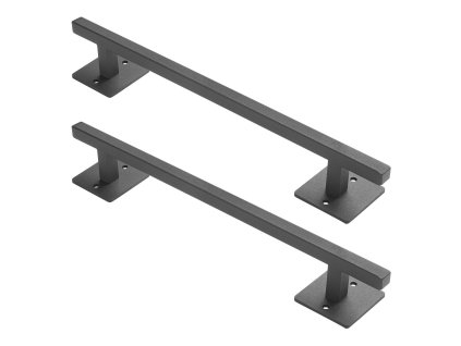 Madlo na posuvné dvere 2 ks 320 mm uhlíková oceľ, proti korózii