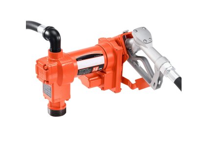 Palivové čerpadlo 12V DC 61 L/min 186W s manuálnou pištoľou a hadicou