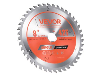 Pilový kotúč 203 mm, 42 zubov, 25,4 mm otvor, na drevo, s odvetraním