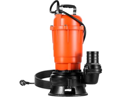 Ponorné kalové čerpadlo 550 w, 18000 l/h, liatina, 2 in výstup, 10 m