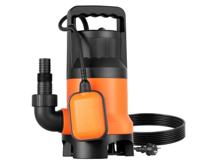 Ponorné kalové čerpadlo 650W, 15000 L/H, plavák, s káblom, 8 m výtlak