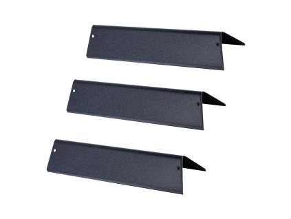 Porcelánom smaltované tepelné lišty 39 cm 3 ks na grily série 200