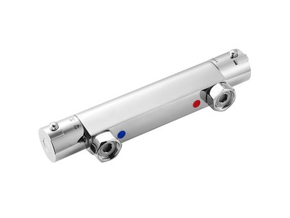 Termostatický sprchový ventil pri 38℃, mosadzné telo, do kúpeľne