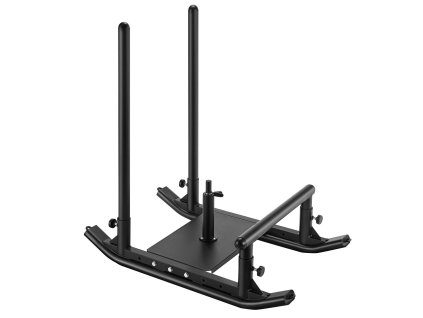 Závažový sánok z ocele pre fitness s rukoväťou, pre kotúče 25/51 mm