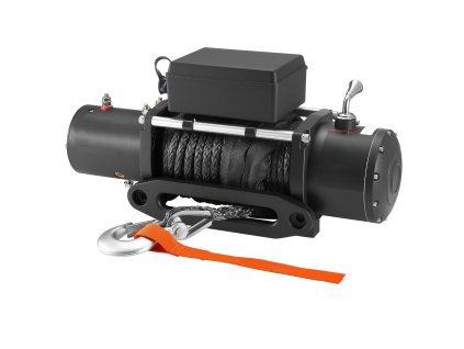 Elektrický navijak 6100 kg 12V DC, lano Φ9.5 mm×26 m, diaľkové+káblové