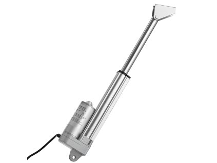 Lineárny aktuátor 12 V 101.6 mm zdvih IP65 3000 N 5 mm/s s držiakmi