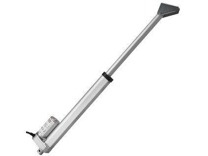 Lineárny aktuátor 12 V, 250 mm zdvih, 15 mm/s, 1000 N, IP54, držiak