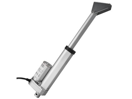 Lineárny aktuátor 12V 101.6mm zdvih 15mm/s 1000N IP54 s držiakom