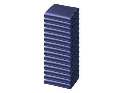 Stuhy na stoličky 50 ks, 7×108 inch, tmavomodré, na svadbu a oslavy