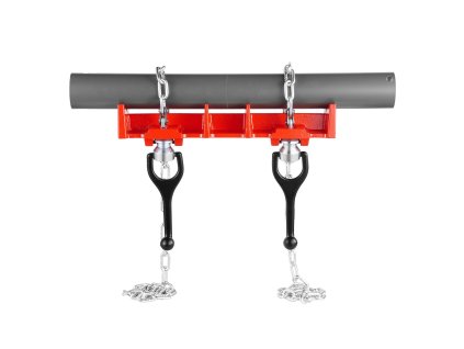 Svorka na zváranie rúrok 1/2 až 8-inch, dvojité reťaze, kľuky, liatina