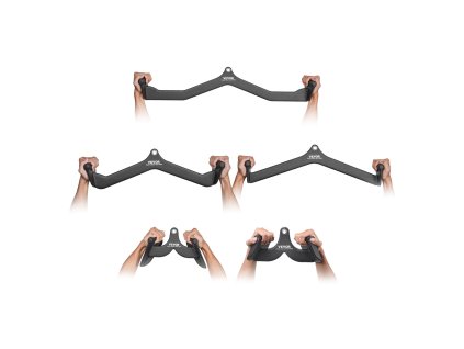 Sada nástavcov na kladkový stroj 5 dielov, pogumované rúčky.