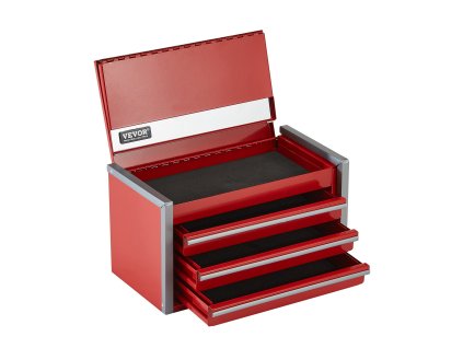 Prenosný oceľový box na náradie, 8.6-inch, 3 zásuvky, eva vložky