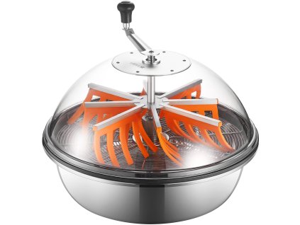 Ručný trimer na púčiky a listy 600 mm nerezové čepele, mokré/suché