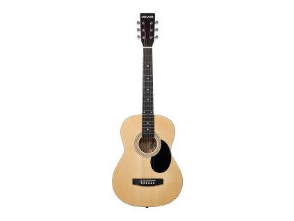 Akustická dreadnought gitara 39 in / 990.6 mm prírodná, set s obalom