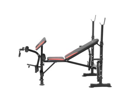 Posilňovacia lavica nastaviteľná, multifunkčná, nosnosť 660lbs