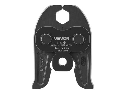 Lisovacia čeľusť 22mm pre v-typ nerezové rúry, karburizovaná oceľ