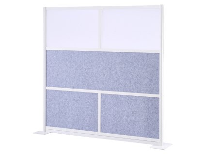 Deliaca stena do kancelárie pet 1778×1778 mm s matnými okienkami