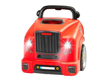 Automechanická súprava 60 dielov, svetlá a zvuk, volant pre 3+