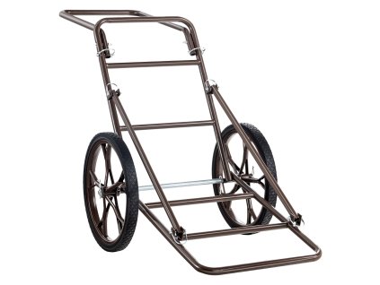 Skladací vozík na zveri 500 LBS, 17" veľké gumové koleso, rukoväť
