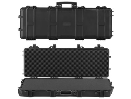 Kufor na zbraň zamykateľný, predrezaná pena, 1016 mm, IP67, kolieska