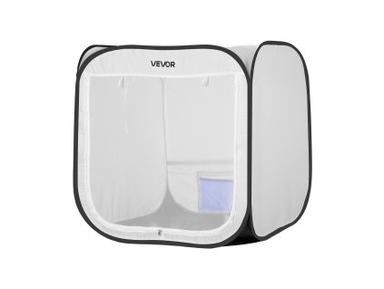 Prenosný striekací stan 720×725×750mm sietkové dvere pop-up pre modely