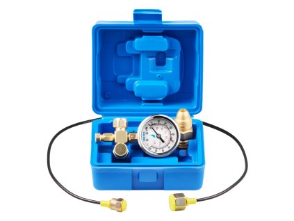 Sada na dofukovanie dusíkového akumulátora 0–100 bar, adaptér CGA580