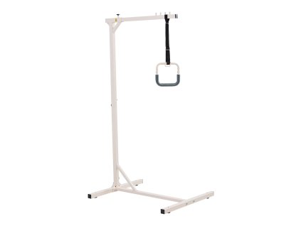 Trapezová hrazda na posteľ, oceľová voľne stojaca, nosnosť 250 LBS