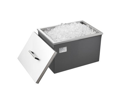 Vstavaný chladiaci box na ľad 508×355×306 mm, 30L, nerez, s odtokom