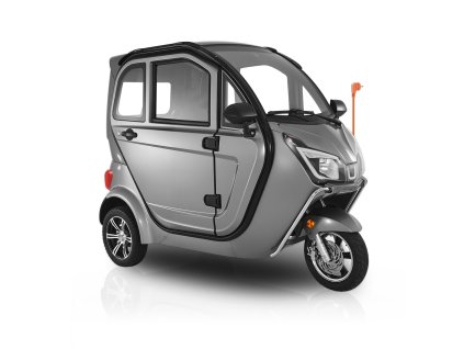 Uzavretá elektrická trojkolka pre seniorov 295kg 3-miestna 1500W 60KM