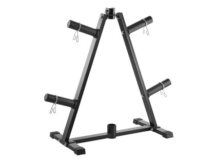 Stojan na kotúče a-rám pre 2-inch kotúče, nosnosť 300 lbs, čierny