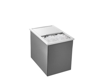 Vstavaná nádoba na ľad nerez 27,1 l 18"×12"×15" (455×305×385 mm)