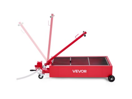 Zberná panva na olej 75.7 l s pumpou a 2.2 m hadicou, na kolieskach