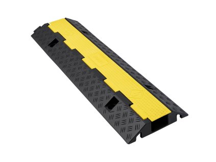 Chránič káblov rampový, 1 kanál 70×50 mm, nosnosť 9,979 kg/axle