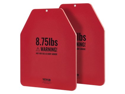 Závažie do vesty 8.75 lb pár oceľové tvarované ergonomické pre tréning