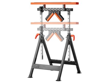 Valčekový stojan 4v1, 200 kg nosnosť, 84–127 cm výška, skladací