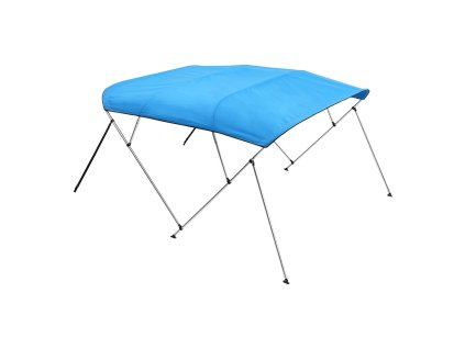 Bimini na čln 600D polyester hliníkový rám 96"L×(73"-78")W×54"H