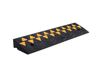 Gumená nájazdová rampa 9 cm výška 25×100 cm nosnosť 15T pre autá