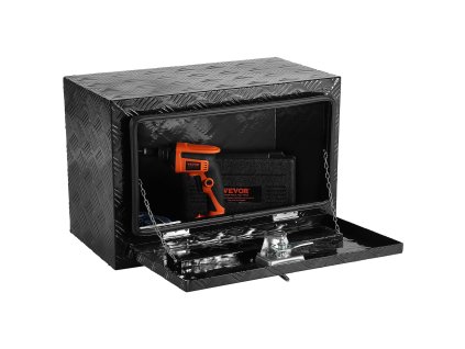 Úložný box pod vozidlo pre pickup 24"×12"×14" hliníkový s zámkom