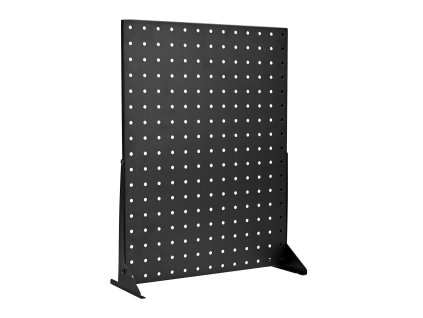 Stolný pegboard stojan na príslušenstvo 43×33 cm, oceľ, 4 ks, čierny