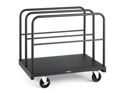 Vozík na sadrokartón, nosnosť 816 kg, 91.4×61 cm, 12.5 mm kolieska