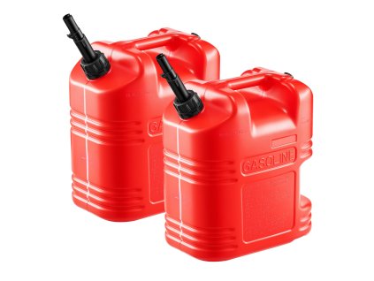 Palivová nádoba 19 l s nálevkou a priehľadnou mierkou, 15 l/min