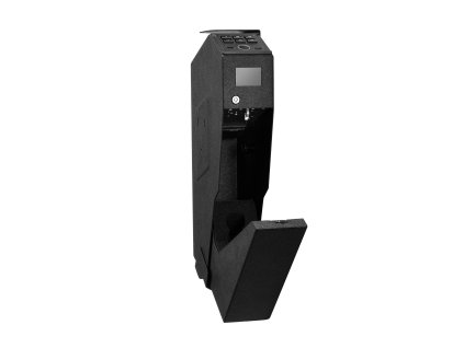 Trezor na pištoľ, odtlačok/heslo/kľúč, led, 1 pištoľ+zásobník, montáž