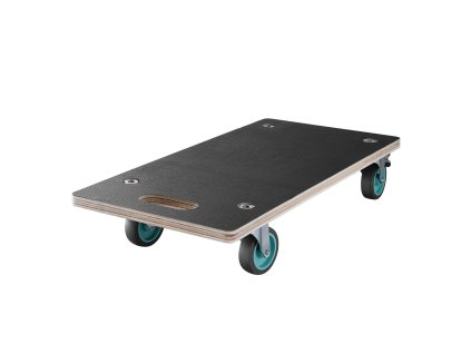 Sada 2 plochých vozíkov na nábytok, 551 lbs nosnosť, 4 tiché kolesá