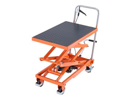 Hydraulický zdvíhací stôl 500 lbs, zdvih 47.2", s nožnicami, 4 kolesá