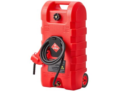 Prenosná nádrž na palivo 15 gallon, kolesá, hadica 10 ft, ručná pumpa